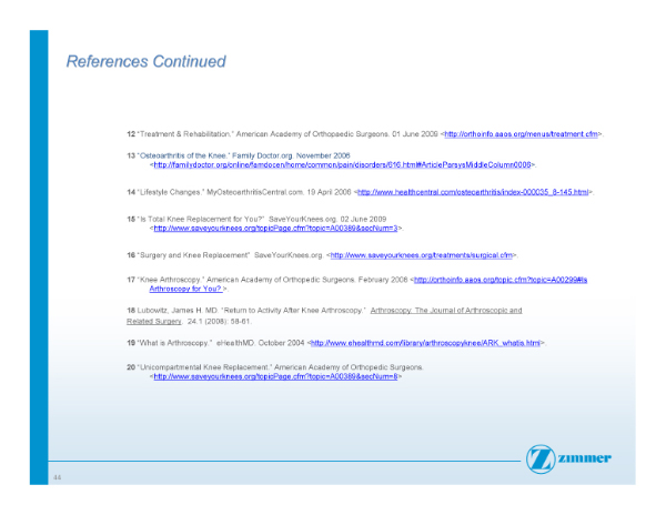 Slide 44- References Continued